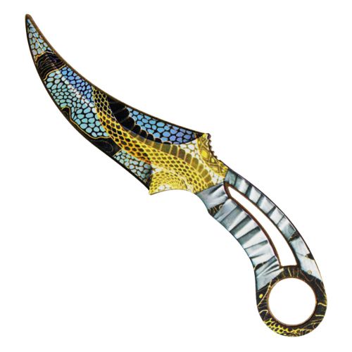 Сувенирный деревянный нож "ФАНГ Serpent" фото