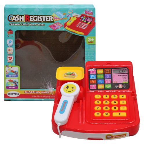 Кассовый аппарат "Cash Register" (красный) фото