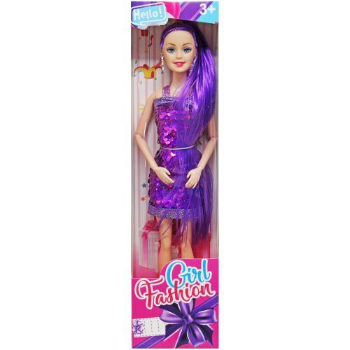 Лялька фіолетова фото
