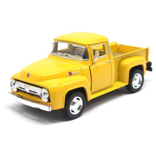 Машинка металева Ford F-100Pickup 1956", жовтий фото