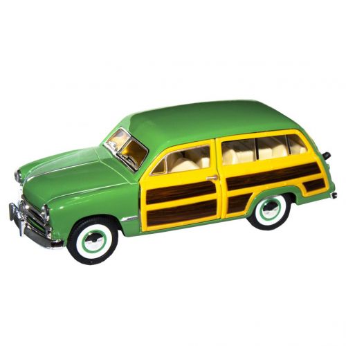 Машинка металлическая "Ford Woody Wagen 1949", зеленый фото