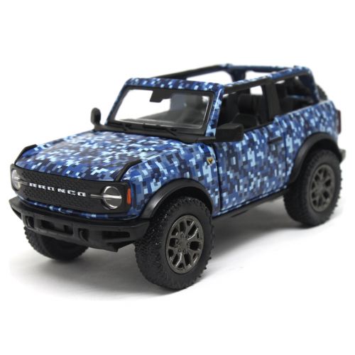 Машинка металева "Ford Bronco Camo Edition", синій фото