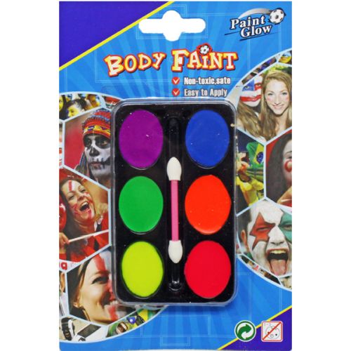 Краски для грима "Body paint" (6 цветов) фото