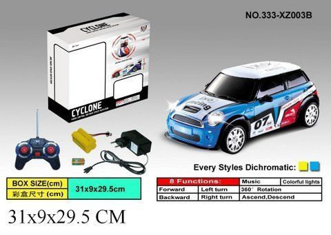 Уценка.  Легковая спортивная машина "MINI" на радиоуправлении - Батарея плохо держит заряд фото