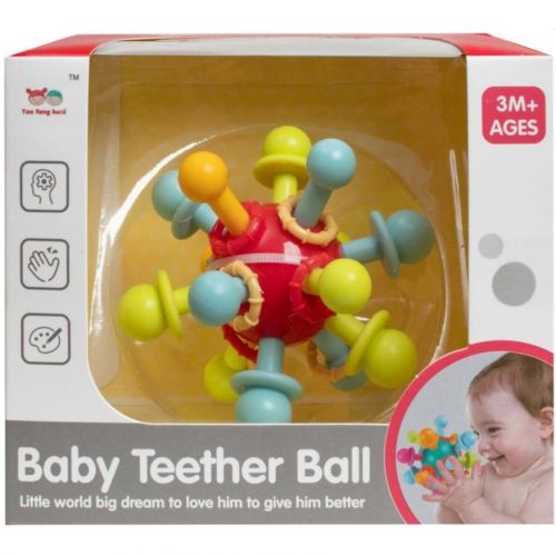 Іграшка-прорізувач для малюків "Атом" фото