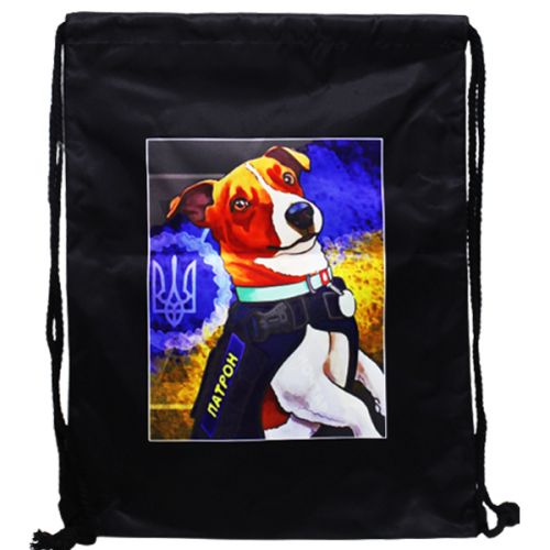 Рюкзак-мешок патриотический "Пес Патрон" фото