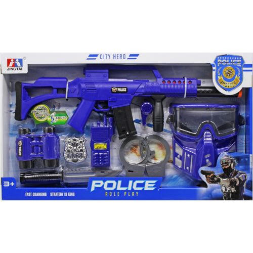 Полицейский набор с оружием и аксессуарами фото