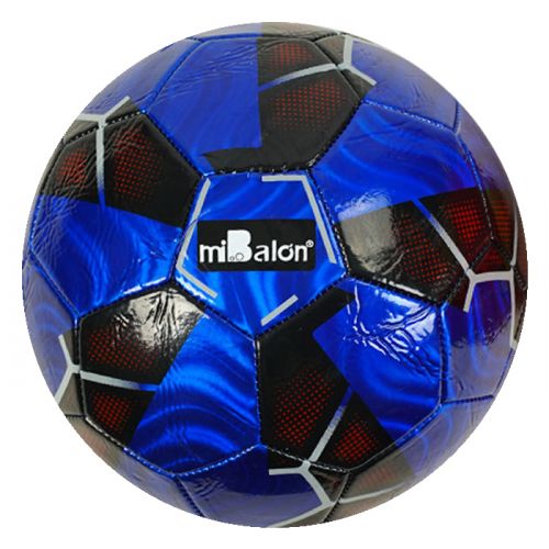 Мяч футбольний №5 детский, синий фото