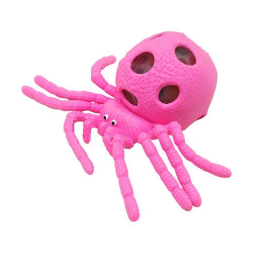 Іграшка-антистрес "Тарантул" (рожевий) фото
