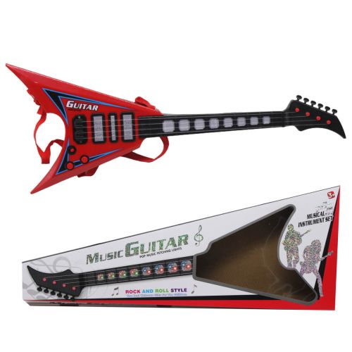 Іграшка музична "Music Guitar", червона фото