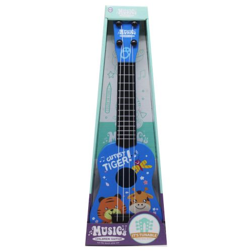 Гитара четырехструнная "Зверушки" (синяя) фото
