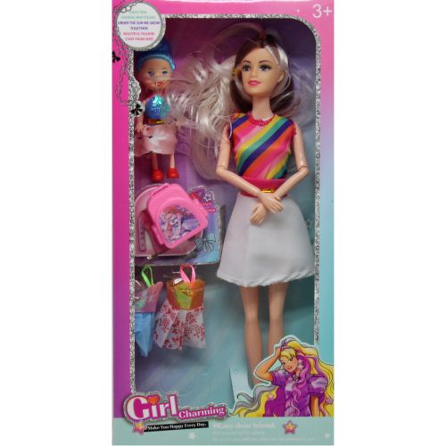Лялька з дитиною "Girl Charming" (вид 1) фото