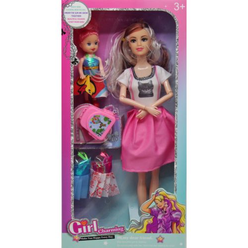 Лялька з дитиною "Girl Charming" (вид 3) фото