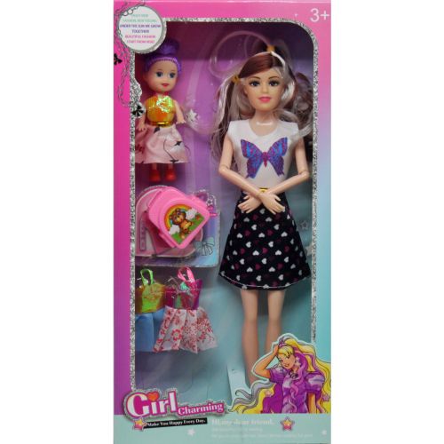 Лялька з дитиною "Girl Charming" (вид 4) фото