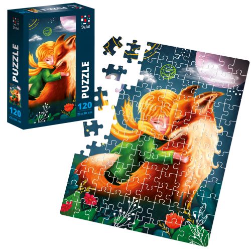 Puzzle De. tail A boy and the fox DT100-10 фото