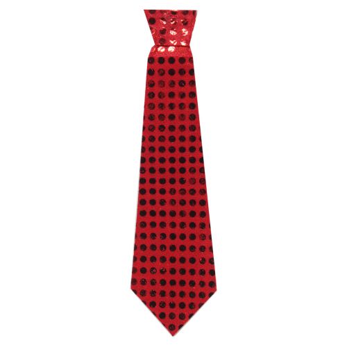 Краватка на резинці святкова, червоний фото
