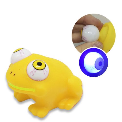 Іграшка-антистрес "Popping eyes: Жабка", жовта фото