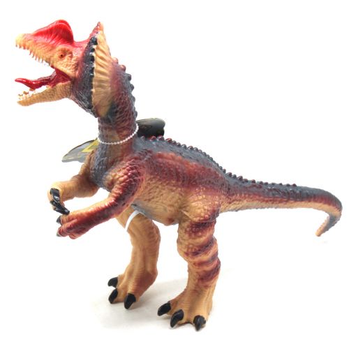 Динозавр гумовий "Дилофозавр" (50 см) фото