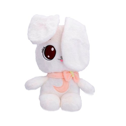 М’яка іграшка Peekapets – Білий кролик фото