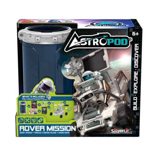 Игровой набор с фигуркой "Astropod.  Миссия: Собери космический ровер" фото