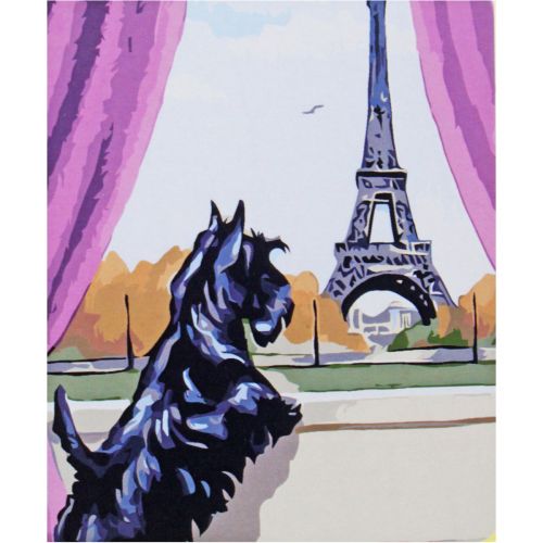 Картина за номерами "Вікно в Париж" фото