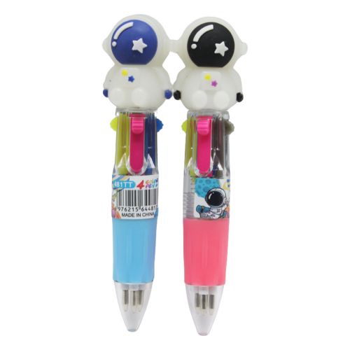 Мини-ручка на 4 цвета "Космос" (10 см) фото