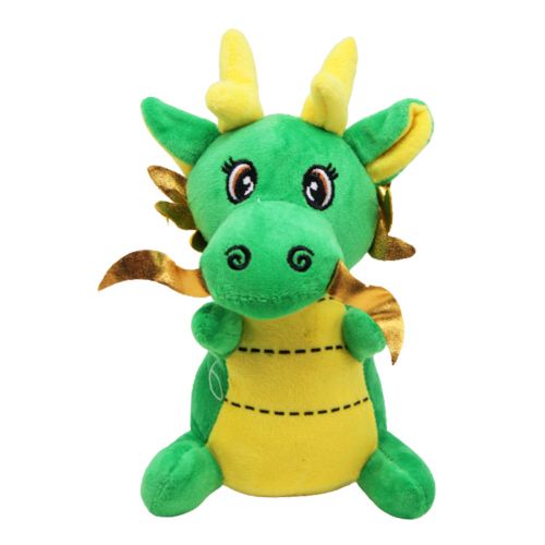 Мʼяка іграшка "Дракончик" (зелений) фото