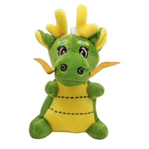 Мʼяка іграша "Китайський дракон", темно-зелений (23 см) фото