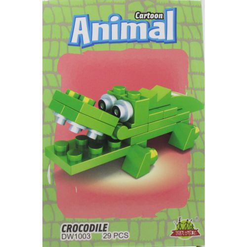 Конструктор "Cartoon Animal: Крокодил" (29 дет) фото