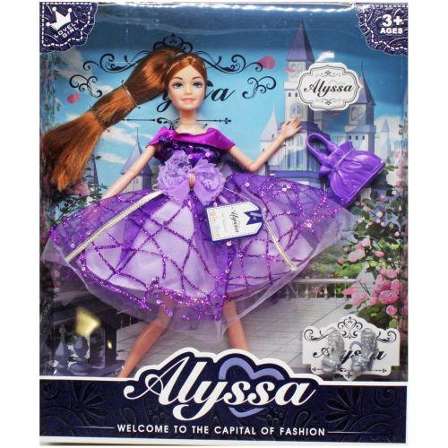 Лялька "Alyssa" з аксесуарами (28 см) фото