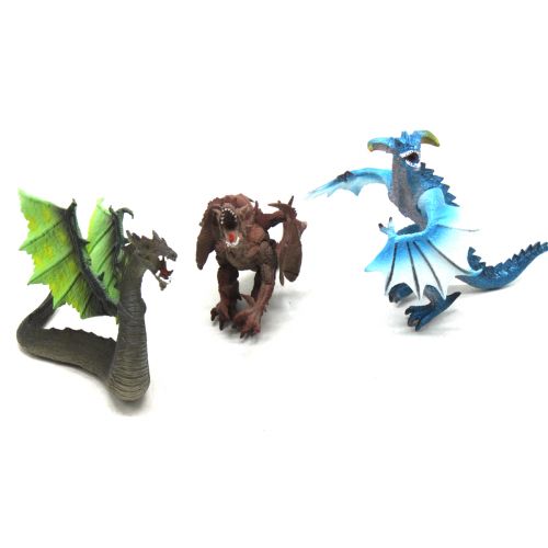 Набір фігурок "Дракони" (3 шт), вид 3 фото