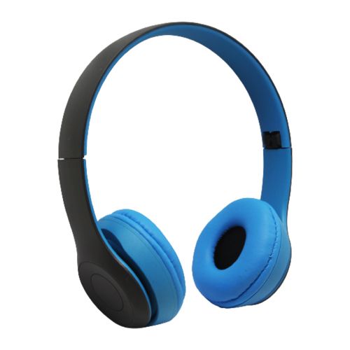 Навушники бездротові "P47" (синій ) фото