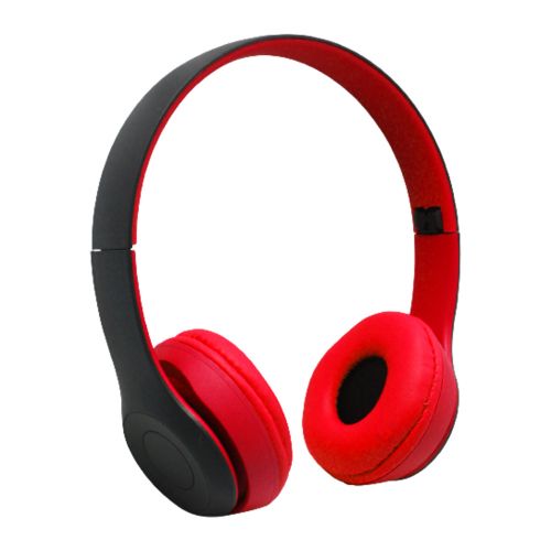 Навушники бездротові "P47" (червоний) фото