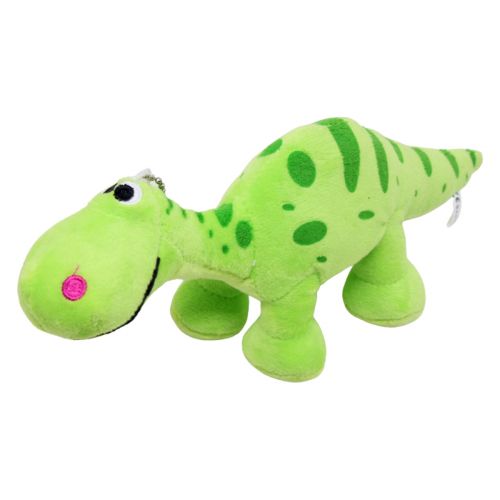 Мʼяка іграшка "Дінозаврик", салатовий (22 см) фото