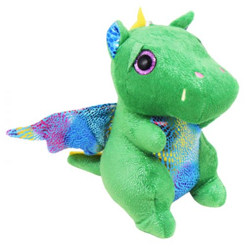 Мʼяка іграшка "Дракон", 23 см (зелений) фото
