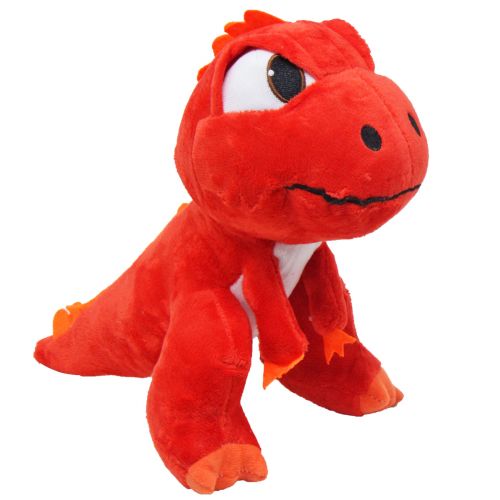 Мягкая игрушка "Тиранозавр" (красный) фото