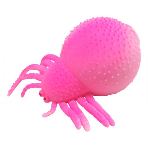 Іграшка-антистрес "Павук", рожевий фото