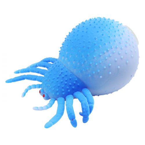 Іграшка-антистрес "Павук", синій фото