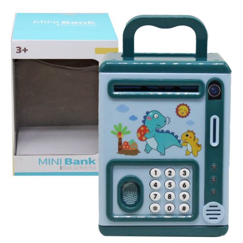 Сейф-копилка "Mini Bank: Динозаврики" фото