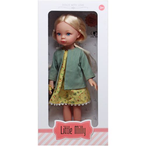 Кукла "Little Milly" в зеленом (32 см) фото