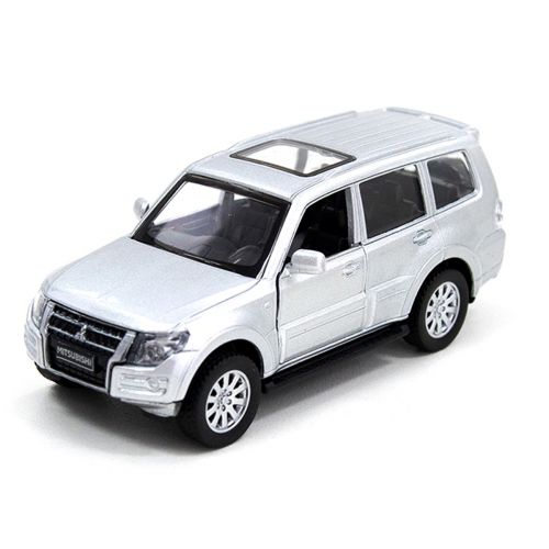 Автомодель - MITSUBISHI PAJERO 4WD TURBO (сріблястий) фото