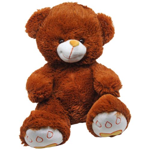 Мʼяка іграшка "Ведмідь Ласунчик", 55 см (коричневий) фото