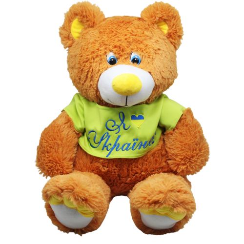Мягкая игрушка Медведь Барни высота 75 см (по стандарту 90 см) рыжий фото