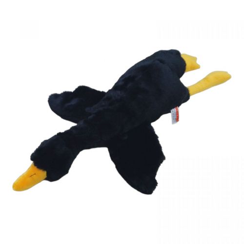 Мʼяка іграшка "Гусь-обіймусь", 90 см, чорний фото