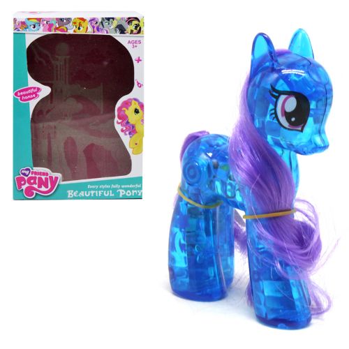Фігурка зі світлом "My little pony", синя фото