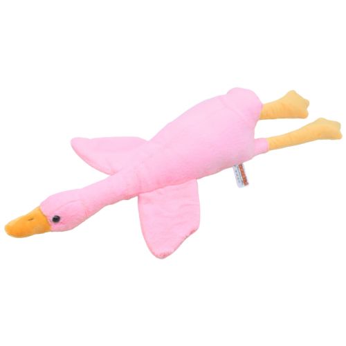 Мягкая игрушка Гусь-обнимусь, 60 см, розовый фото