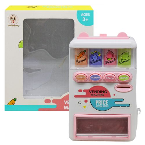 Интерактивная игрушка "Автомат с газировкой" (розовый) фото