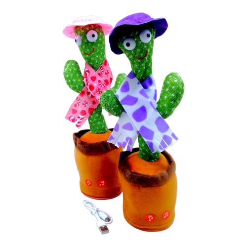 Інтерактивна іграшка "Танцюючий кактус" фото