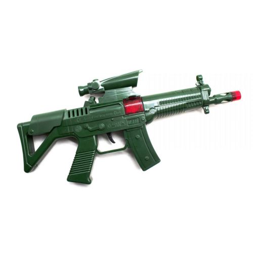 Уценка. Автомат-трещотка "M16" відламана частина картинка Уценка. Автомат-трещотка "M16" відламана частина фото