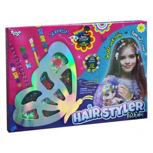 Набор для плетения "Hair Styler.  Fashion" Бабочка фото